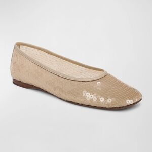 VINCE. Leah Sequin Ballerina Flats